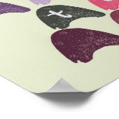 Print Poster gestochen (Ecke)