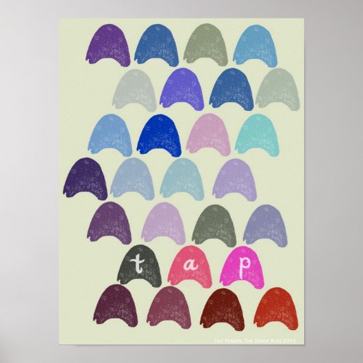 Print Poster gestochen (Vorne)