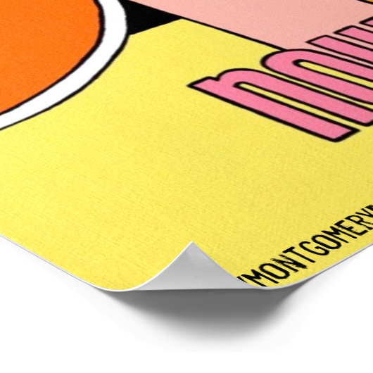 Print "Promiscious" Poster (Ecke)