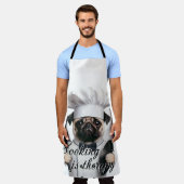 Print Schürze Kochen ist Therapie (Getragen)