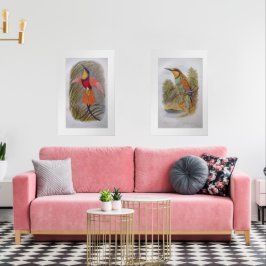 Print Set Atemberaubende Vintage Kunst