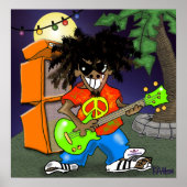 Print "Spank de Plank" - von Kev Moore Poster (Vorne)