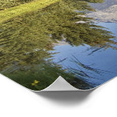 Print - Tetons Reflektion Poster (Ecke)