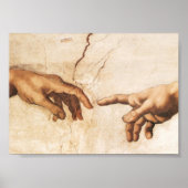 Print - The Creation of Adam Poster (Vorne)