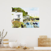 Print "The Old Watch House" Poster (Küche)