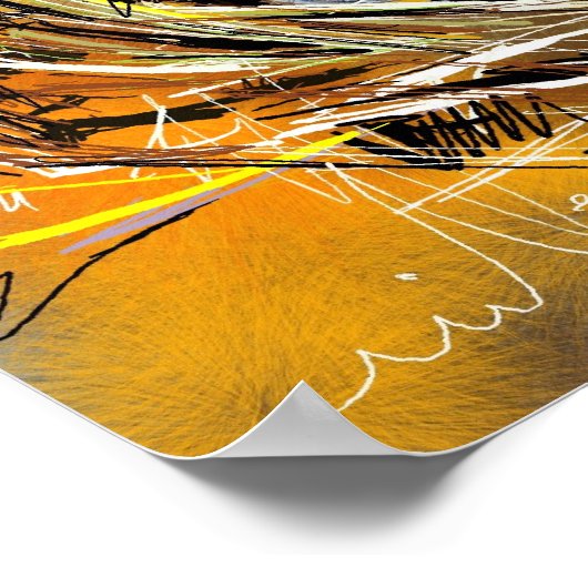 Print "The Ultimate Golfer's Gift" - von Miki Poster (Ecke)