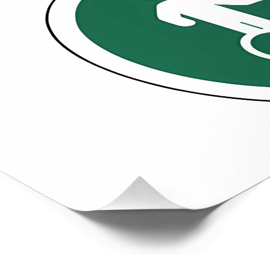 Print, Value Poster "Know the Signs, Akt F (Matte) (Ecke)