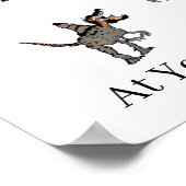 Print, Value Poster Paper (Matte) Dinosaurier eing (Ecke)