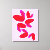 Print, Value Poster Paper (Semi-Gloss) with Hearts Leinwanddruck (Vorderseite)