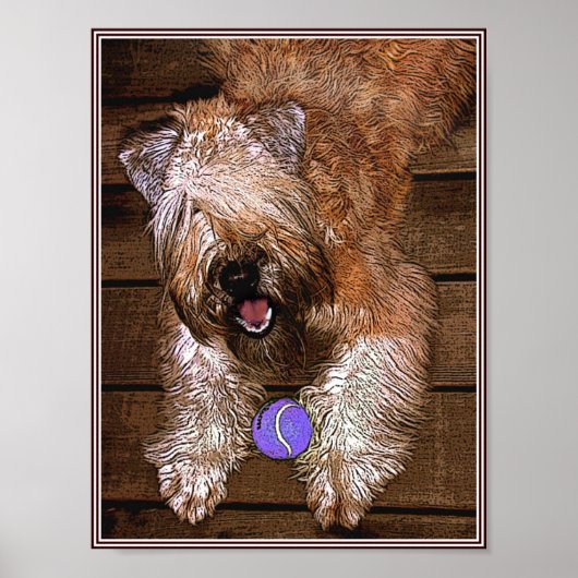 Print: "Wanna Play?" Poster (Vorne)