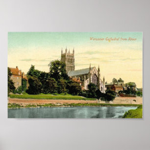 Print - Worcester Cathedral Poster