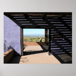 Print: Wüstenportal Poster