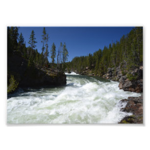 Print-Yellowstone-Fluss Fotodruck