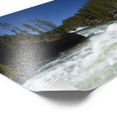 Print-Yellowstone-Fluss Fotodruck (Ecke)