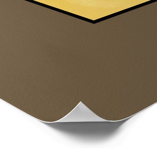 Print - Zuhause: Liebe & Träume Poster (Ecke)