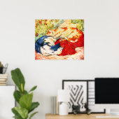 Print: Zwei Katzen Poster (Heimbüro)