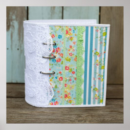 Printable Adoble Foto von Scrapbook Country Poster