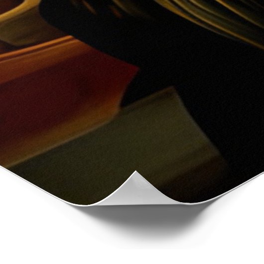 [Printable Art] Laughing Mona Lisa Poster (Ecke)