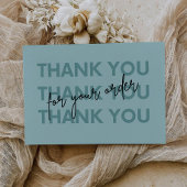 Printable Business Danky Card Dankeskarte