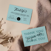 Printable Business Danky Card Dankeskarte