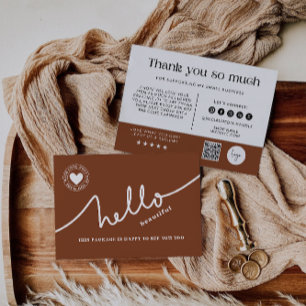 Printable Business Danky Card Dankeskarte