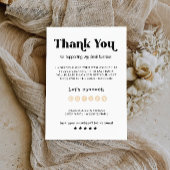 Printable Business Danky Card Dankeskarte