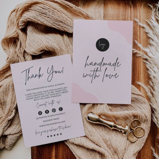 Printable Business Danky Card Dankeskarte