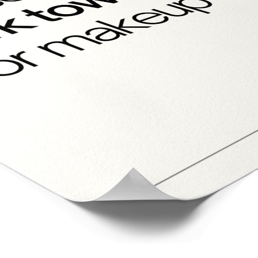 Printable Erinnerung Hostel Bed & Breakfast Info Poster (Ecke)