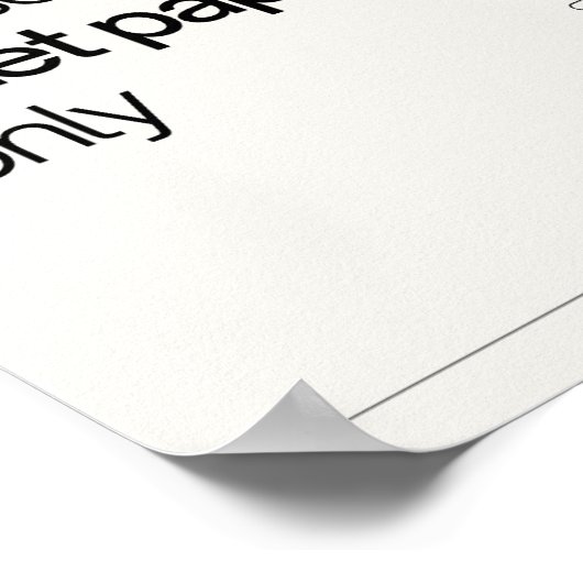 Printable Erinnerung Hostel Bed & Breakfast Info Poster (Ecke)