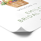  Printable Fresh off Market Welcome Bridal Shower Poster (Ecke)