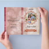 Printable Funeral Program Template Flyer (Hand)