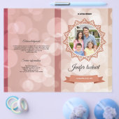 Printable Funeral Program Template Flyer (Einzeln)