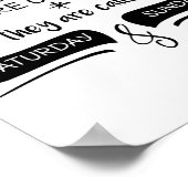 Printable Funny Office signiert druckvolle Kunst Poster (Ecke)