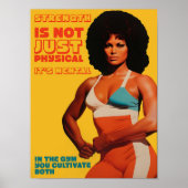 Printable Gym Poster Fitness Art Print Gym Wall Ar (Vorne)