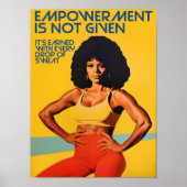 Printable Gym Wall Art 70s Poster Gym Art Print Fi (Vorne)