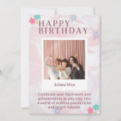 Printable Happy Birthday Card Einladung (Vorderseite)
