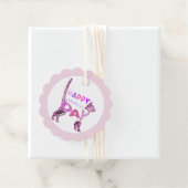 Printable Happy Valentines Day Gift Tag Geschenkanhänger (Beispiel)
