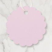 Printable Happy Valentines Day Gift Tag Geschenkanhänger (Rückseite)