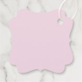 Printable Happy Valentines Day Gift Tag Geschenkanhänger (Rückseite)