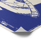 Printable Laundry Wall Art Funny Poster Cat in Was (Ecke)