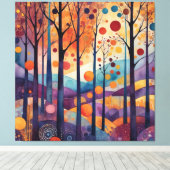 Printable, lebendige Wandkunst, Kunstdrucke, Kinde Leinwanddruck (Insitu (Holzboden))