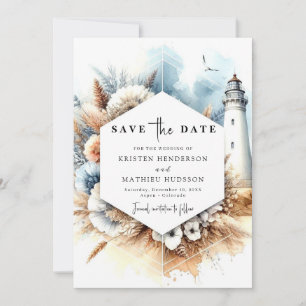 Printable moderne romanische Hochzeit Save The Date