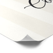 Printable Paris Bloom Brautparty Begrüßungszeichen Poster (Ecke)