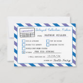 Printable Tooth Fairy Delay Notification Einladung (Vorderseite)