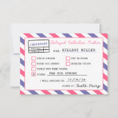 Printable Tooth Fairy Delay Notification Einladung (Vorderseite)