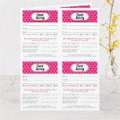 Printable Vendor Slips – Editable Instant Download Karte (Gelbe Blume)