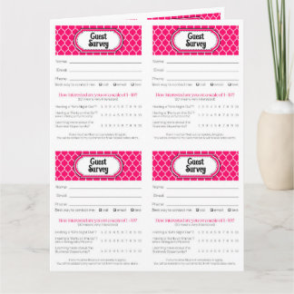 Printable Vendor Slips – Editable Instant Download Karte