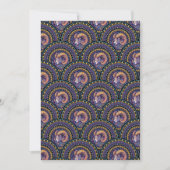 Printable Whimsical Aries Zodiac Mandala Art Deco Einladung (Vorderseite)