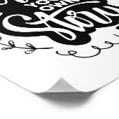 Printable Write your own Story, Creative Zuhause D Poster (Ecke)