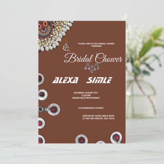 Printables Wedding Invites Einladung (Stehend Vorderseite)